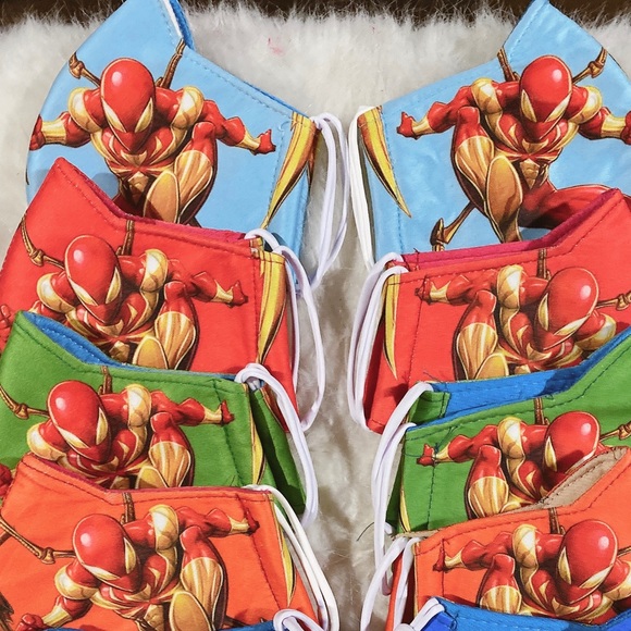 10=$40 Children Iron/Spider-Man face masks - Picture 2 of 3